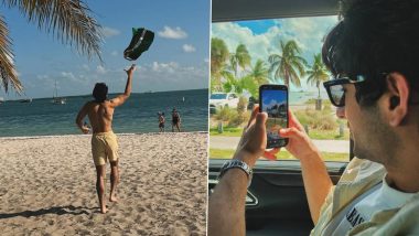 Shirtless Ibrahim Ali Khan Soaks Up the Sun in Beachy Vacay Photos From Miami!