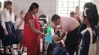 Heatwave in Bihar: 50 Students Faint at School in Shiekhpura, Severe Heat Wave Leads to Discomfort (Watch Video)