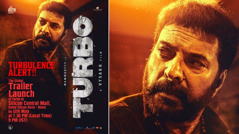 Turbo Update: Mammootty’s Action Comedy Trailer Set To Release at Silicon Central Mall in Dubai on May 12 at THIS Time (Check New Poster)