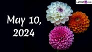 May 10, 2024: Which Day Is Today? Know Holidays, Festivals, Special Events, Birthdays, Birth and Death Anniversaries Falling on Today's Calendar Date