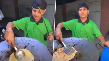 10-Year-Old Jaspreet Runs Roll Shop After Father's Demise to Survive, Receives Offer of Help from Netizens and Anand Mahindra, Viral Video Sparks Support