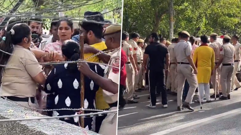 Vada Pav Girl Arrested by Delhi Police? Viral Video Shows Chandrika Gera Dixit Being Taken Away by Cops After High-Voltage Drama on Road