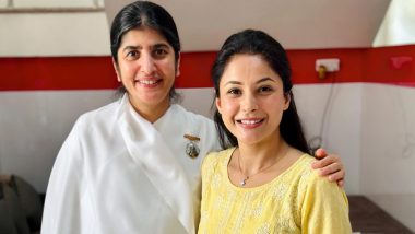 Shehnaaz Gill Meets Spiritual Mentor BK Shivani, Poses With Brahmakumaris (See Pics)