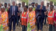 'Happy To See Real Action': Danish Ambassador to India Freddy Svane Elated After NDMC Workers Clear Garbage From Service Lane Near Denmark Embassy in Delhi (Watch Video)