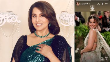 Neetu Kapoor Praises Daughter-in-Law Alia Bhatt’s Met Gala 2024 Look, Calls It ‘Fabulous’