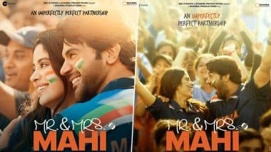 Mr and Mrs Mahi Full Movie Leaked on Tamilrockers, Movierulz & Telegram Channels for Free Download & Watch Online; Rajkummar Rao-Jhanvi Kapoor’s Dharma Film Is the Latest Victim of Piracy?