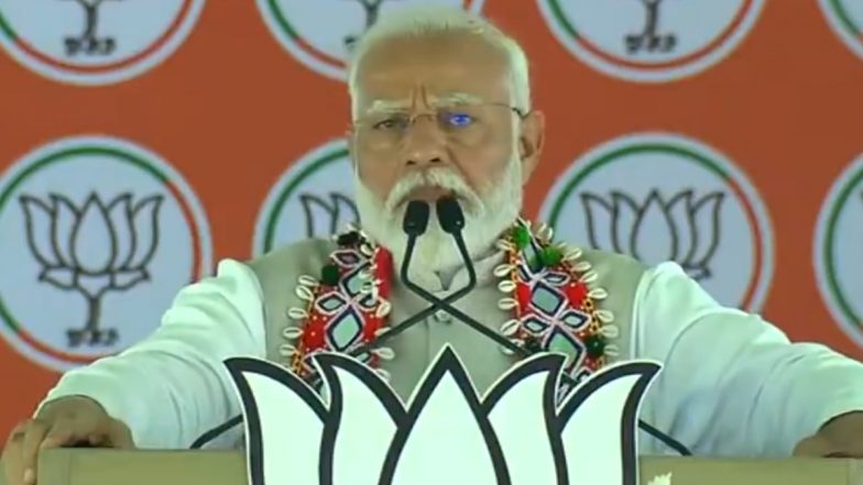 Sam Pitroda 'Racist' Slur: PM Narendra Modi Targets Rahul Gandhi, Says 'Shehzade Aapko Jawaab Dena Padega' (Watch Video)