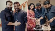 Mohanlal Extends Heartfelt Wishes to His ‘Dear Friend’ Antony Perumbavoor on His Birthday and Wedding Anniversary (View Pics)