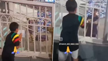 Angkrish Raghuvanshi Shares ‘Good Person’ Story on Instagram as He Hands Match Ball to Fan Boy After KKR vs LSG IPL 2024 Match, Tags Coach Abhishek Nayar for Lessons (Watch Post)
