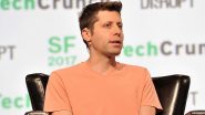 OpenAI CEO Sam Altman Joins Billionaires Who Donate for Charitable Causes, Pledges To Give Away Over Half of His Wealth: Reports