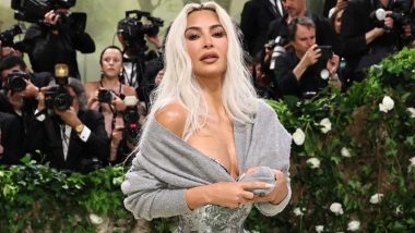 Kim Kardashian's Tiny Waist in Silver Corset Dress for Met Gala 2024 Sparks Concern Among Netizens- Here's Why
