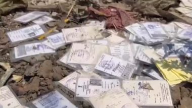 Maharashtra: Several Voter ID Cards Found in Garbage in Jalna Ahead of Polling for Lok Sabha Elections, Investigation Launched (Watch Video)