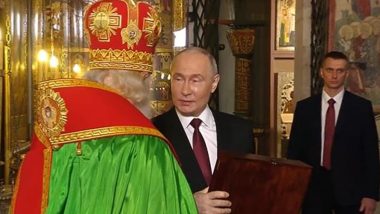 Work To Form Multi-Polar World Order Will Continue, Says Vladimir Putin After Taking Oath As Russian President for Record Fifth Term