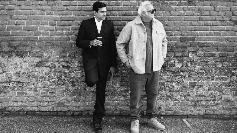 Gandhi: Hansal Mehta Drops Monochromatic Pics With Pratik Gandhi From the Sets of Their Upcoming Series