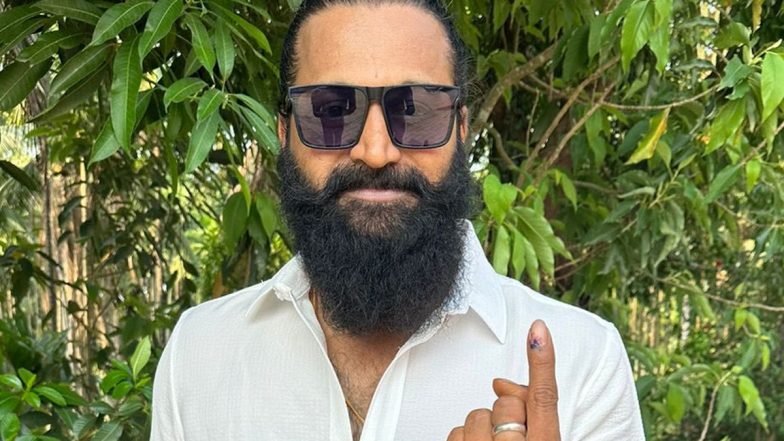 Lok Sabha Elections 2024: Rishab Shetty Casts His Vote in Udupi, Says ‘Voting Is Our Right’