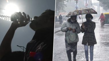 India Weather Forecast: IMD Predicts Widespread Rain in Southern States, Heat Wave in North and East; Check Full Update Here