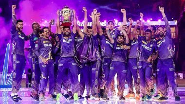 KKR vs SRH IPL 2024 Final: Kolkata Knight Riders Beat Sunrisers Hyderabad by Eight Wickets, Secures Third Indian Premier League Title