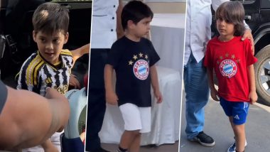 Taimur Ali Khan, Jeh, Yash and Roohi Attend Tusshar Kapoor's Son Laksshya Kapoor's Birthday Party (Watch Videos)