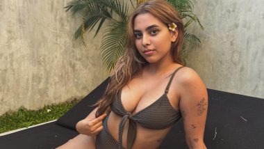 HOT! Aaliyah Kashyap Welcomes 'Summer' by Slaying in Knotted Black Bikini (View Pics)