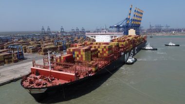 Adani Mundra Port Creates Another Record, Welcomes Largest Container Ship MSC Anna in India Docks (See Pics)