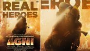 Agni: Farhan Akhtar Drops New Poster of Pratik Gandhi, Divyenndu Sharma, and Rahul Dholakia’s Film on International Firefighters Day