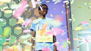 Bruhat Soma Put Vermilion Tika on the Forehead! 2024 Scripps National Spelling Bee Winner Parents, Family, Coach, Winning Word, Prize Money and More To Know