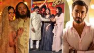 Entertainment News Roundup: Anant Ambani-Radhika Merchant's Wedding Date Out; Nandamuri Balakrishna Pushes Anjali On Stage; Ranveer Singh's Rakshas Shelved and More