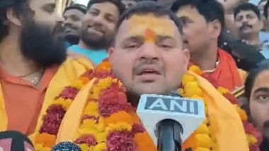 Kaiserganj Lok Sabha Election 2024: Brij Bhushan Sharan Singh Says ‘Receiving Immense Public Support’ on His Son Karan Bhushan Singh’s Candidature From Seat (Watch Video)