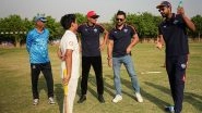 IPL 2024: Delhi Capitals&rsquo; Players Lalit Yadav, Yash Dhull, Gulbadin Naib Pay Visit to DC Academy in Faridabad
