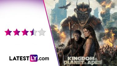 Kingdom of the Planet of the Apes Movie Review: Visually Arresting, Wes Ball's Film is a Promising New Beginning in the Primate-Verse! (LatestLY Exclusive)