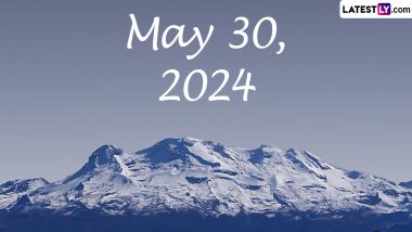 May 30, 2024: Which Day Is Today? Know Holidays, Festivals, Special Events, Birthdays, Birth and Death Anniversaries Falling on Today’s Calendar Date