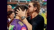 KKR vs SRH IPL 2024 Final: Shah Rukh Khan Embraces Gautam Gambhir After Kolkata Knight Riders&rsquo; Indian Premier League Triumph, Rinku Singh and Nitish Rana Express Mentor&rsquo;s Impact (Watch Video)