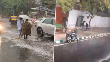 'Bengaluru Rains' Trend on X: Residents Share Mixed Reactions As Drainage Issues Persist Amid Second Rainfall This Season (See Pics and Videos)
