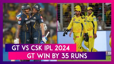 GT vs CSK IPL 2024 Stat Highlights: Shubman Gill, Sai Sudharsan's Double-Century Partnership Power Gujarat Titans To 35-Run Victory