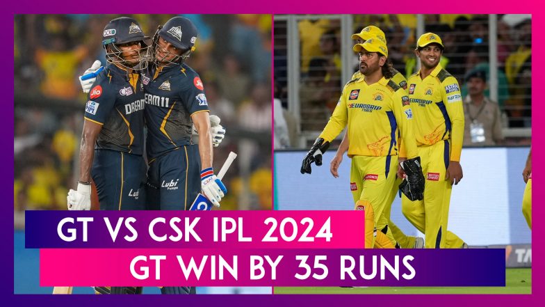 GT Vs CSK IPL 2024 Stat Highlights: Shubman Gill, Sai Sudharsan's ...