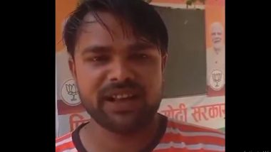 'Modi Ki Guarantee' Van Driver Says His Wife's Mangalsutra, Rs 1,300 Cash Go Missing From BJP Office in UP's Farrukhabad (Watch Video)