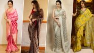 Trisha Birthday: Check Out Her Saree Looks That Are Work of Art!