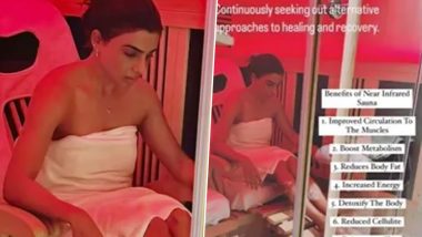 Samantha Ruth Prabhu Shares Far Infrared Sauna Session as Part of Alternative Healing (See Pic)