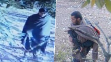 Poonch Terror Attack: CCTV Pictures of Suspected Terrorists Behind May 5 Attack on IAF Convoy in Jammu and Kashmir Surface Online