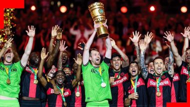 DFB-Pokal 2023–24 Final: Bayer Leverkusen Wins German Cup and Completes Undefeated Domestic Double Following 1–0 Win Over Kaiserslautern