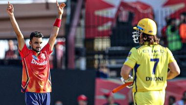 IPL 2024: Punjab Kings Pacer Harshal Patel Reacts After Chennai Super Kings Defeat, Says ‘We Are Still in the Playoffs Race’