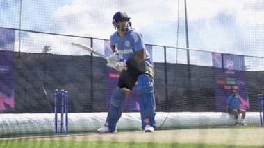 Indian Cricket Team Practice Ahead of Warm-Up Fixture Against Bangladesh in ICC T20 World Cup 2024