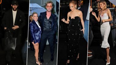 Met Gala 2024: Zendaya, Jennifer Lopez, Bad Bunny, and Chris Hemsworth-Elsa Pataky Turn Heads at Anna Wintour’s Pre-Event Dinner (See Pics)