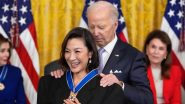 Michelle Yeoh Receives Presidential Medal of Freedom From US President Joe Biden (See Pics)