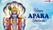Apara Ekadashi 2024 Images & HD Wallpapers for Free Download Online: Wish Happy Achala Ekadashi With Greetings, Lord Vishnu Photos and WhatsApp Messages