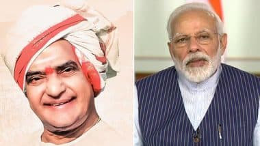 NTR Birth Anniversary 2025: PM Narendra Modi Remembers Legendary Actor Nandamuri Taraka Rama Rao on His 102nd Jayanti