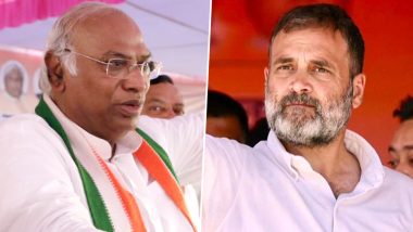 IAF Convoy Attacked in Poonch: Congress Leaders Malikarjun Kharge, Rahul Gandhi Condemn 'Dastardly' Terror Attack on Indian Air Force Vehicle in Jammu and Kashmir; Condole Death of Officer