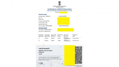 PM Modi Photo No Longer on COVID-19 Vaccine Certificate: Government Removes Narendra Modi's Pic From Vaccination Certificates, Here's Why