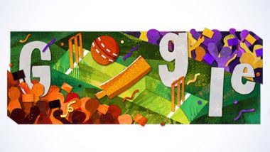 Indian Premier League Final 2024 Google Doodle: Search Engine Giant Highlights KKR vs SRH Showdown With Epic Artwork