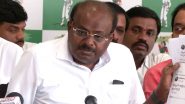 Prajwal Revanna Sex Abuse Videos: JD-S Leader HD Kumaraswamy Alleges Inaction by Police and Election Officials Over Sharing of 'Obscene Clips' During Elections